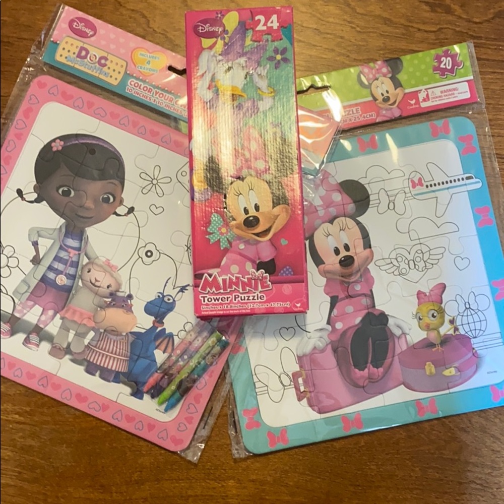 NWT Disney Bundle of 3 puzzles.